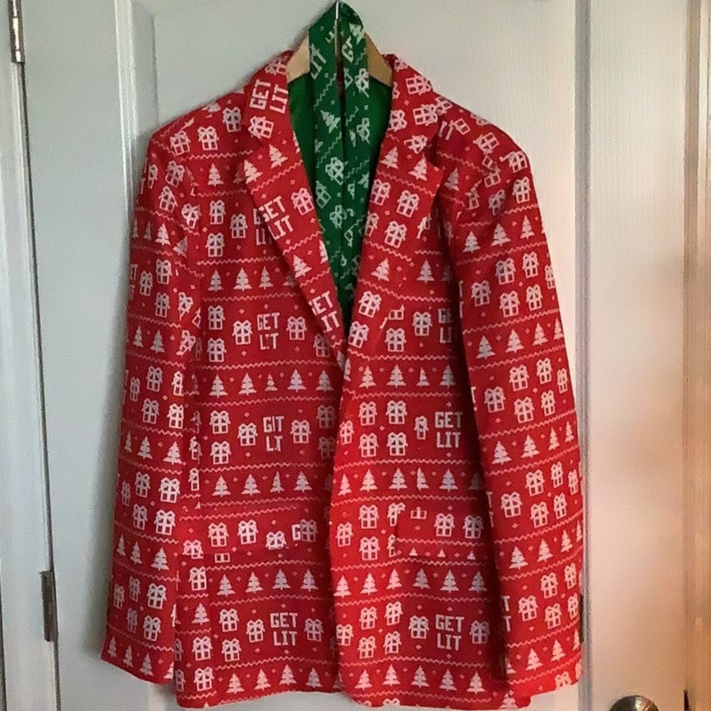 Christmas Jacket and Tie